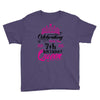 Celebrating With the 7th Birthday Queen Youth Tee