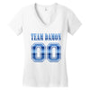 team damon salvatore Women's V-Neck T-Shirt