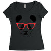 cool panda Women's Triblend Scoop T-shirt