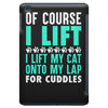 cat cats lift lifting fitness iPad Mini