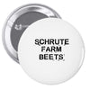 schrute farm beets Pin-back button