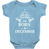 the best teachers are born in december Baby Bodysuit