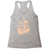 Never Give Up Uterine Cancer Awareness Racerback Tank