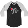 i heart pi day 3/4 Sleeve Shirt