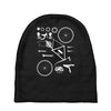 bicycle cyclopath bike hobby exploded Baby Beanies