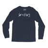 sex = fun sex equals fun Long Sleeve Shirts