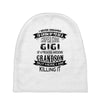 Super Cool Gigi Of A Freaking Awesome Grandson Baby Beanies