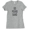 go pound sang Ladies Fitted T-Shirt
