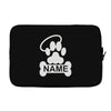 personalized paw halo Laptop sleeve