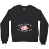 September Peeking Out Asian Baby Girl Crewneck Sweatshirt