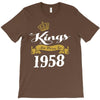 kings are born in 1958 T-Shirt