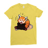 red fox 5 Ladies Fitted T-Shirt