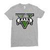 five logo Ladies Fitted T-Shirt