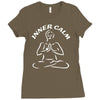 yoga int&eacute;rieur calm Ladies Fitted T-Shirt