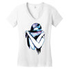 galaxy girl Women's V-Neck T-Shirt