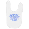 i love being a senior citizen Baby Bibs