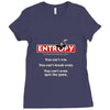 Entropy: The Ultimate Thermodynamics Game Ladies Fitted T-Shirt