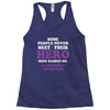 alzheimers awareness Racerback Tank