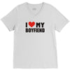 Gift For Girlfriend French Terry V-Neck Tee