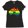 Vote Yes-Australia Marriage Equality Ladies Fitted T-Shirt