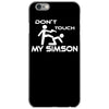 don't touch my simson  fun ddr motorrad tuning simi s51 50 fan iPhone 6/6s Case