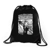 scream for coffee Drawstring Bags