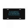gaming goddess you may bow before me License Plate