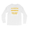 algorithm word used by programmers Long Sleeve Shirts