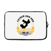 Father and Son Best Friends for Life Laptop sleeve