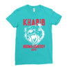 khabib nurmagomedov bear strong Ladies Fitted T-Shirt