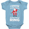 i know when those sleigh bells ring Baby Bodysuit