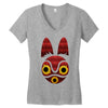 Mononoke Mask Women's V-Neck T-Shirt