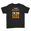 I Am Not Short I Am Fun Size Youth Tee