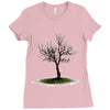 shades of winter Ladies Fitted T-Shirt