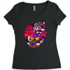 gugu rider Women's Triblend Scoop T-shirt