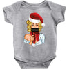 pop art christmas Baby Bodysuit