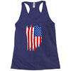 sa distress flag cool american Racerback Tank