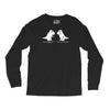 trex i love you this much Long Sleeve Shirts