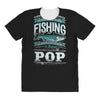 fishing pop All Over Women's T-shirt