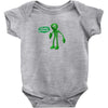 green man dance says hello 2018 Baby Bodysuit