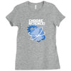 science rules! Ladies Fitted T-Shirt