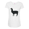 comosellama Maternity Scoop Neck T-shirt