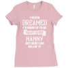 Perfect Freakin Nanny Ladies Fitted T-Shirt