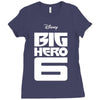 big hero logo Ladies Fitted T-Shirt