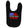 american flag we the people Baby Bibs