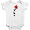 red balloons Baby Onesie