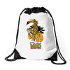 link the mask Drawstring Bags