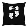 new born baby Throw Pillow