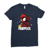deadpool Ladies Fitted T-Shirt