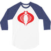 cobra gi joe 3/4 Sleeve Shirt